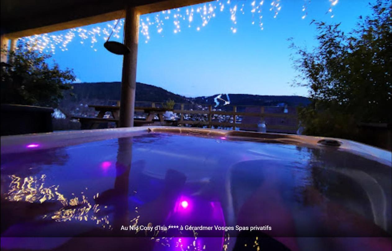 Au Nid Cosy D'Isa A Gerardmer Vosges - Spas Privatifs Exteriér fotografie